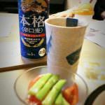 暑い日の帰宅後の嬉しいビール 暑い日の帰宅後の嬉しいビール