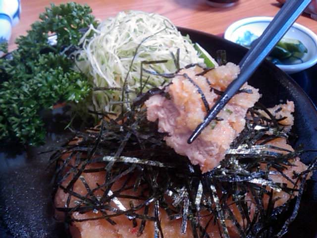 権八 おろしヒレ定食 権八 おろしヒレ定食
