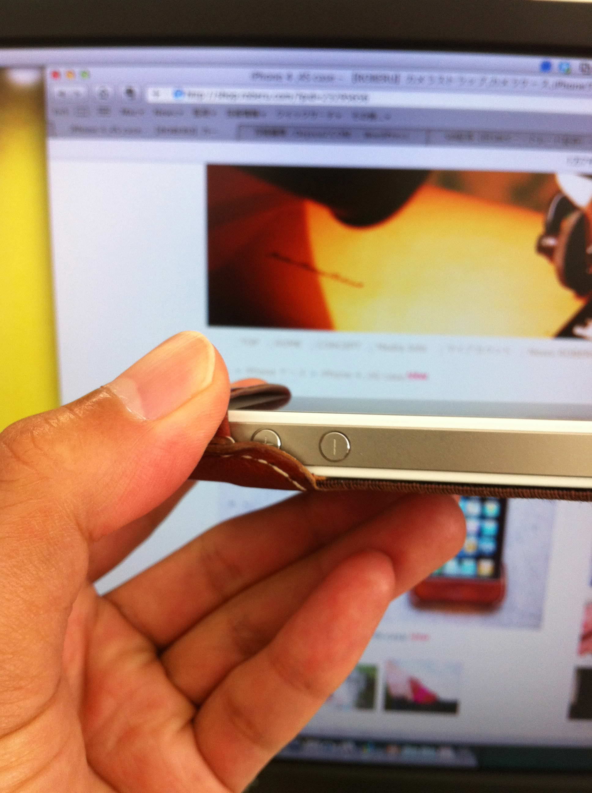 iPhone4S/4 左側面