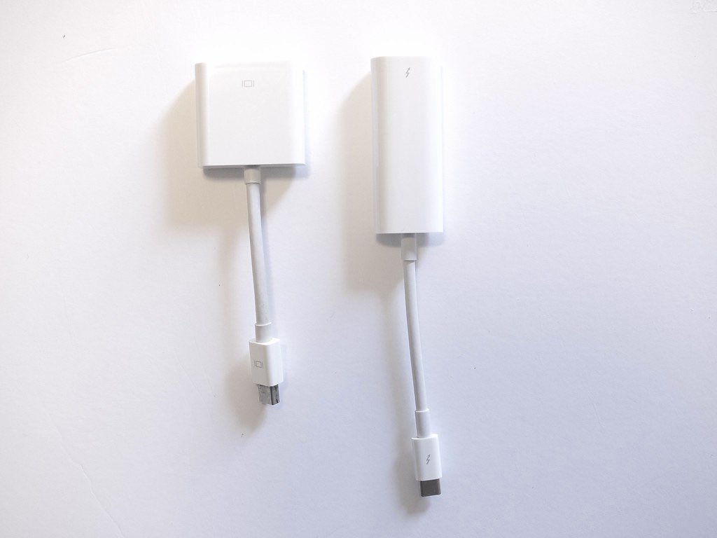Mini DisplayPort - DVIアダプタとThunderbolt 3 - Thunderbolt 2アダプタ