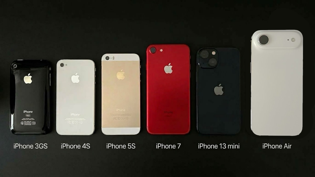 わたくしが使ってきた歴代iPhone(3GSからiPhone Airまで)