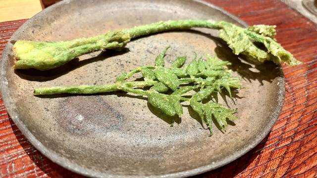 山菜の天ぷら