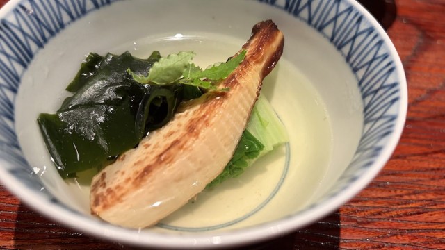 焼き筍のお椀